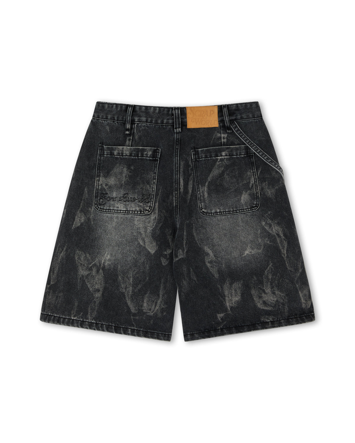 WIDE LEG SHORTS CHARCOAL